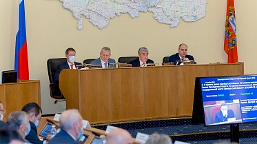 Заседание Законодательного Собрания Оренбургской области